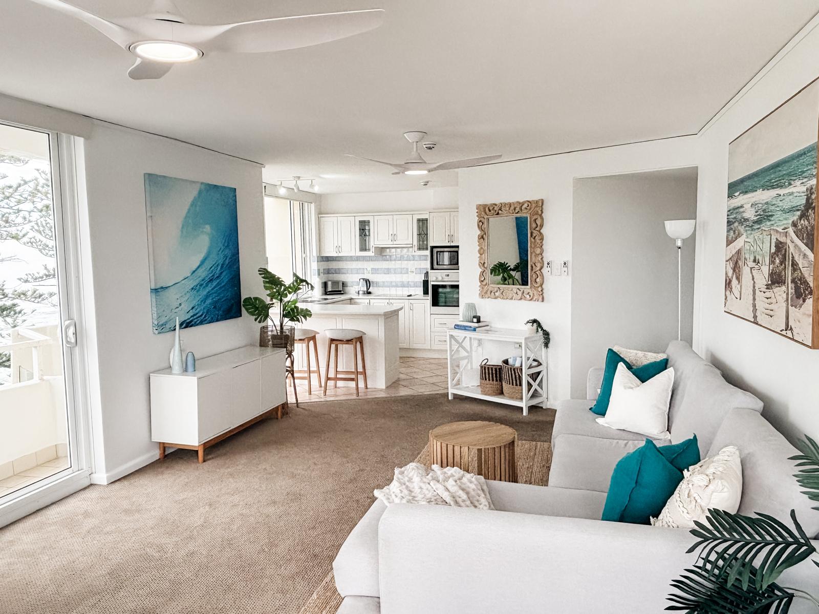 Manly Beachfront dining kitchen